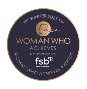 Woman who achieves award winner